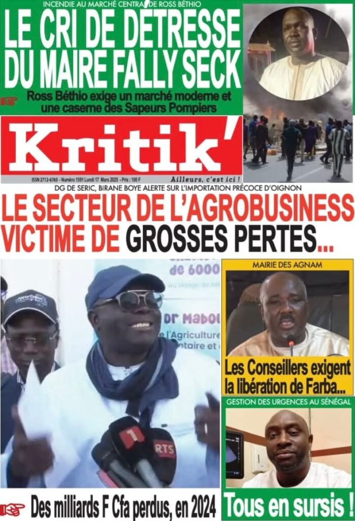 🇸🇳 Les gros titres du jour au Sénégal : Lundi 17 Mars 2025 25 FB IMG 1742189719225