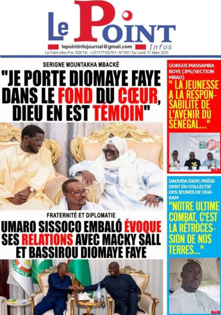🇸🇳 Les gros titres du jour au Sénégal : Lundi 17 Mars 2025 31 FB IMG 1742189731886