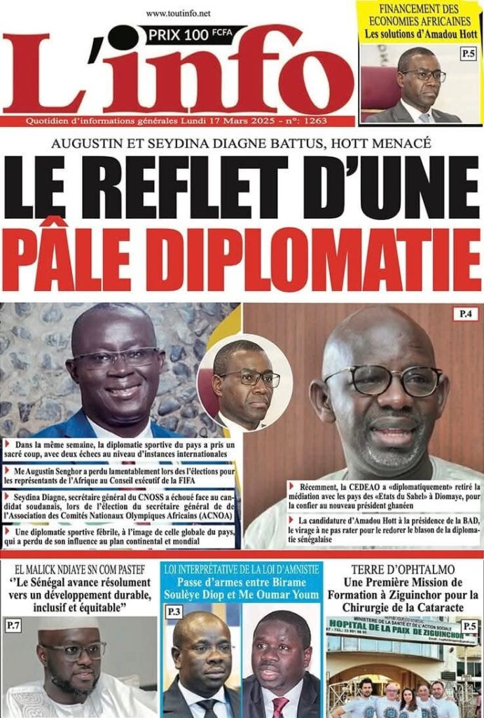 🇸🇳 Les gros titres du jour au Sénégal : Lundi 17 Mars 2025 30 FB IMG 1742189734107