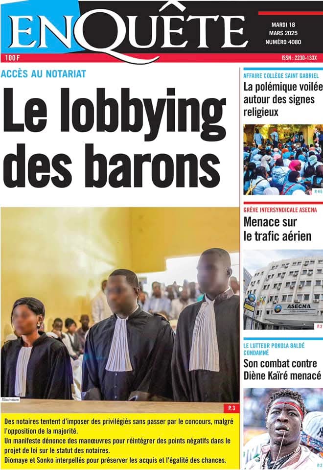 🇸🇳 Les gros titres du jour au Sénégal : Mardi 18 Mars 2025 9 FB IMG 1742274804206