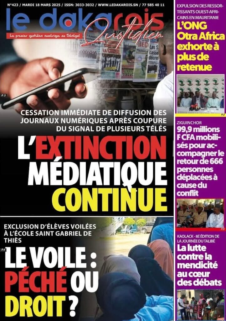 🇸🇳 Les gros titres du jour au Sénégal : Mardi 18 Mars 2025 10 FB IMG 1742274808038