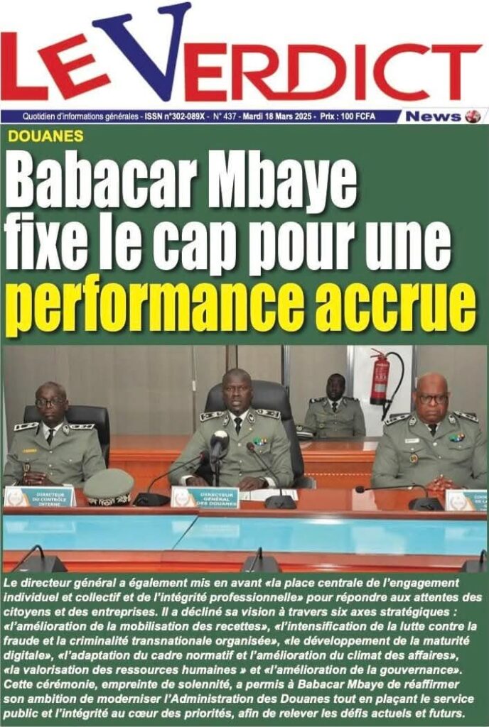 🇸🇳 Les gros titres du jour au Sénégal : Mardi 18 Mars 2025 12 FB IMG 1742274809685