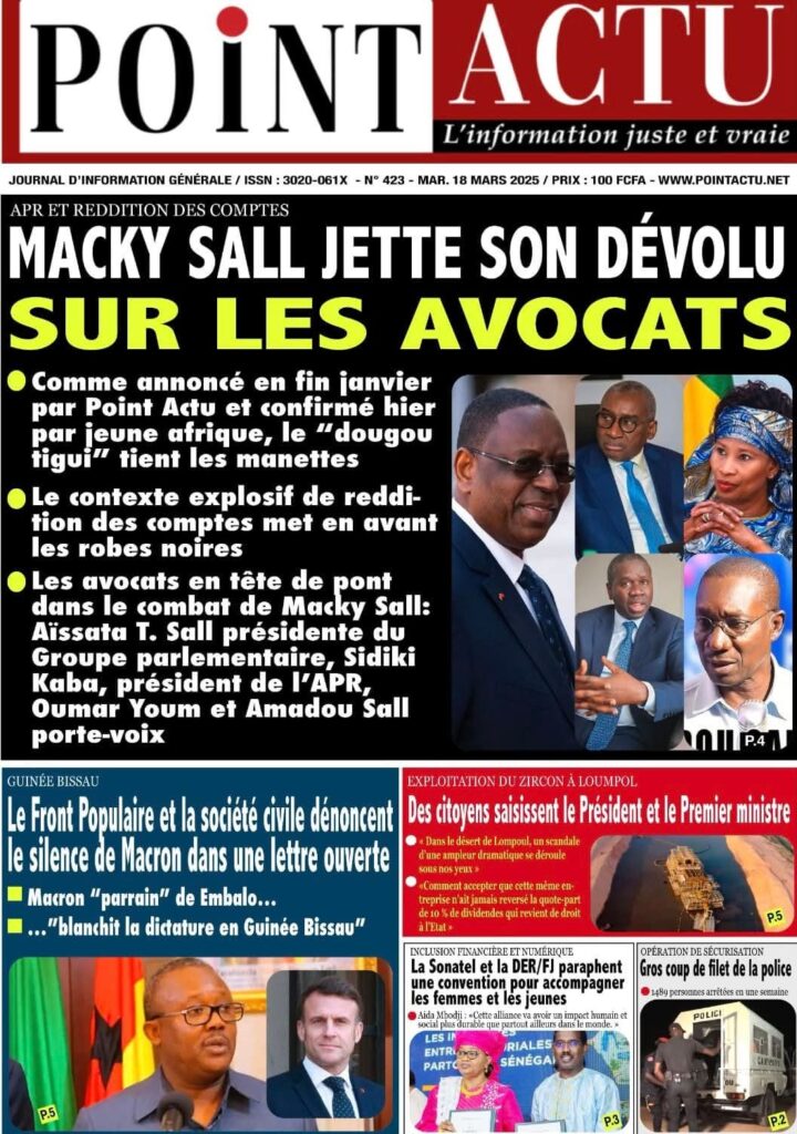 🇸🇳 Les gros titres du jour au Sénégal : Mardi 18 Mars 2025 13 FB IMG 1742274813323