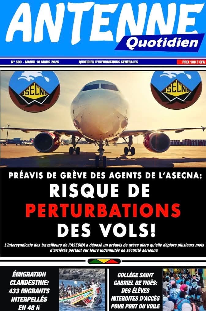 🇸🇳 Les gros titres du jour au Sénégal : Mardi 18 Mars 2025 28 FB IMG 1742274838422