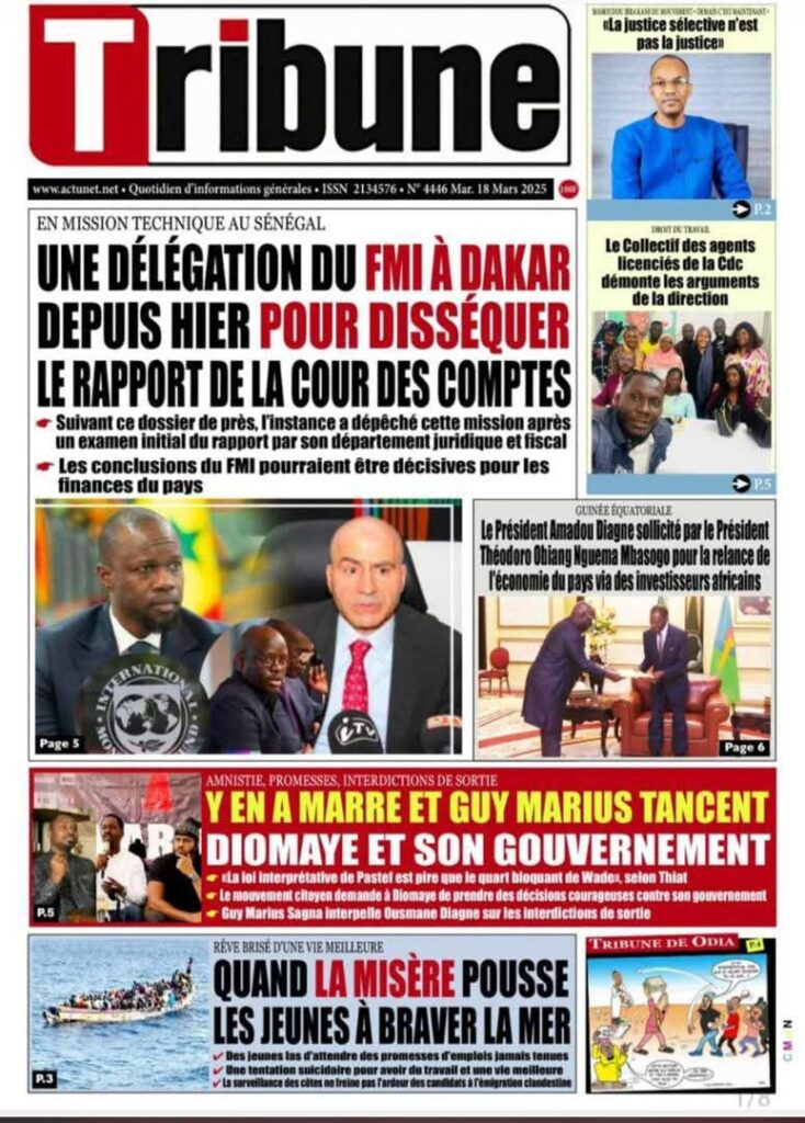 🇸🇳 Les gros titres du jour au Sénégal : Mercredi 19 Mars 2025 15 FB IMG 1742373230812