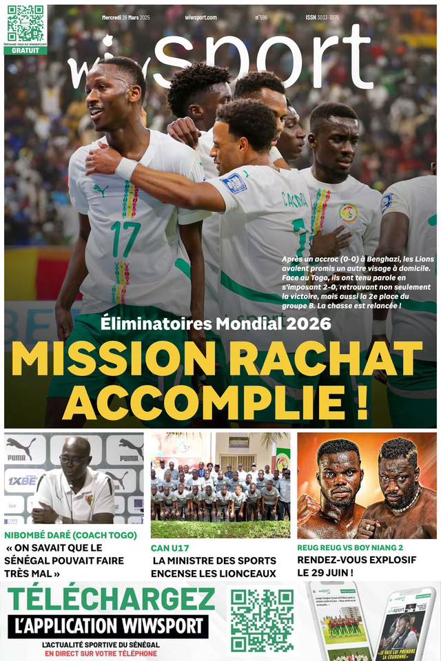 🇸🇳 Les gros titres du jour au Sénégal : Mercredi 26 Mars 2025 15 Internet 20250326 081833 19