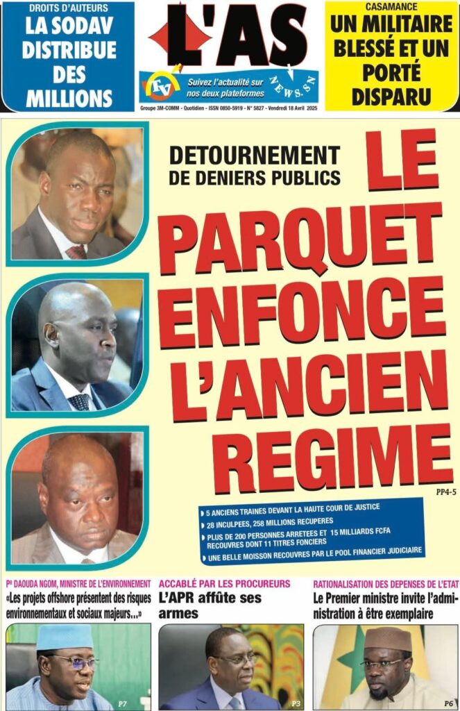 🇸🇳 Les gros titres du jour au Sénégal : Vendredi 18 Avril 2025 17 FB IMG 1744955506348 1