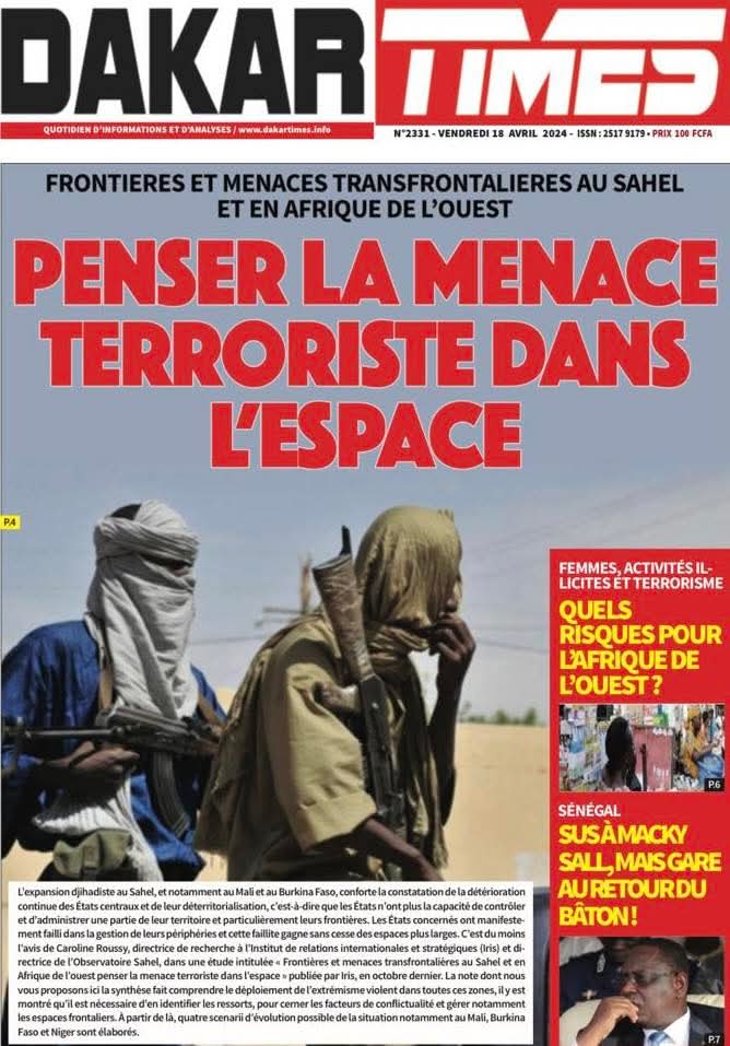 🇸🇳 Les gros titres du jour au Sénégal : Vendredi 18 Avril 2025 26 FB IMG 1744955530174 1