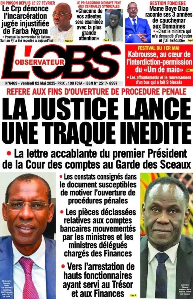 🇸🇳 Les gros titres du jour au Sénégal : Vendredi 02 Mai 2025 15 FB IMG 1746169884878