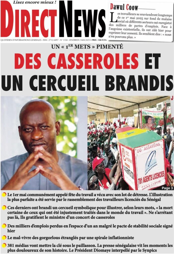 🇸🇳 Les gros titres du jour au Sénégal : Vendredi 02 Mai 2025 13 FB IMG 1746169889438