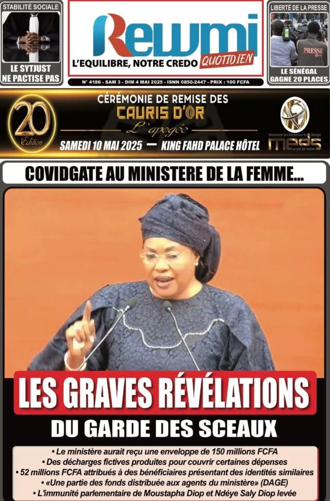 🇸🇳 Les gros titres du jour au Sénégal : Samedi 03 Mai 2025 17 FB IMG 1746259502300