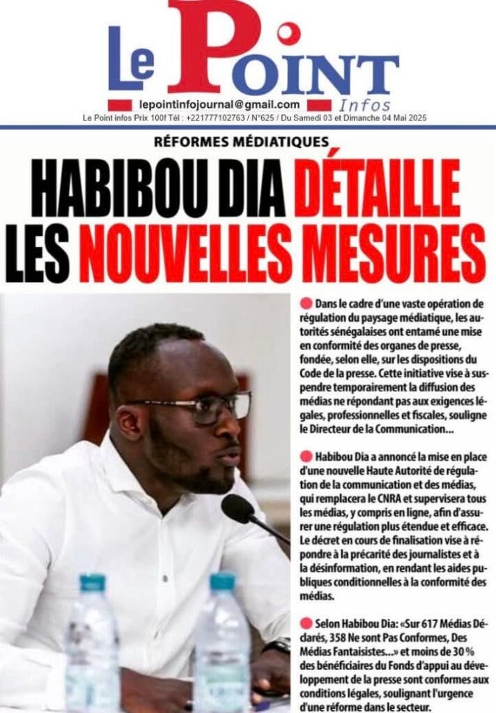 🇸🇳 Les gros titres du jour au Sénégal : Samedi 03 Mai 2025 15 FB IMG 1746259505555