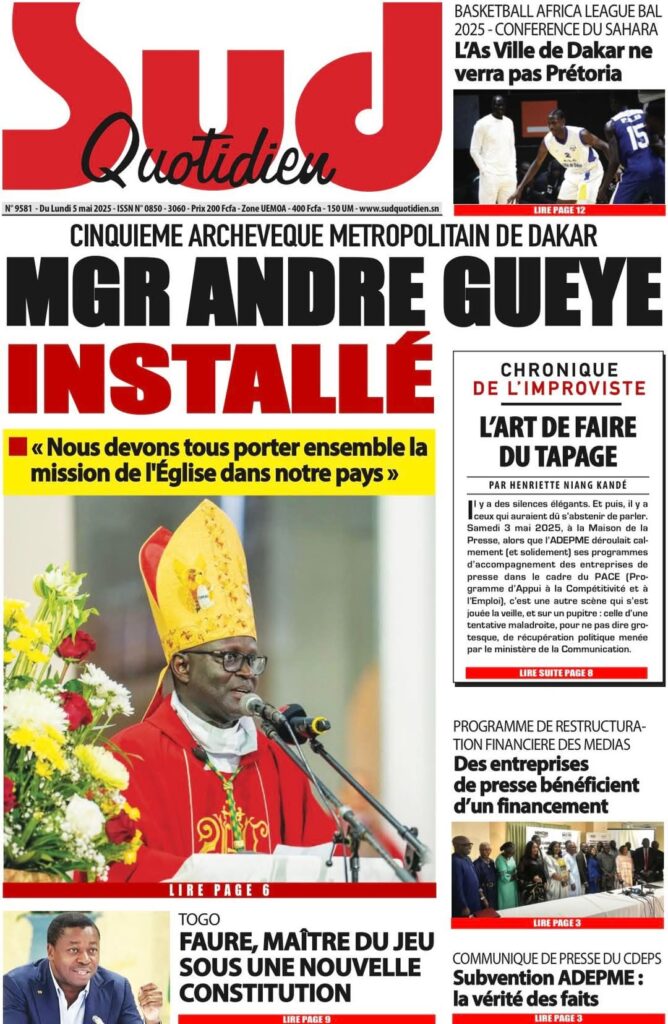 🇸🇳 Les gros titres du jour au Sénégal : Lundi 05 Mai 2025 5 FB IMG 1746423900052