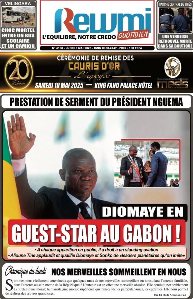 🇸🇳 Les gros titres du jour au Sénégal : Lundi 05 Mai 2025 18 FB IMG 1746424341816