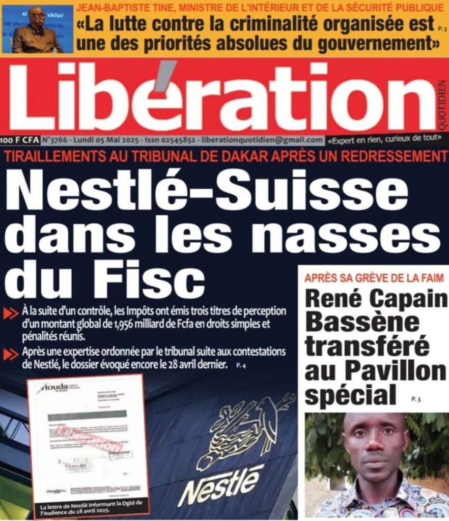 🇸🇳 Les gros titres du jour au Sénégal : Lundi 05 Mai 2025 17 FB IMG 1746424343500
