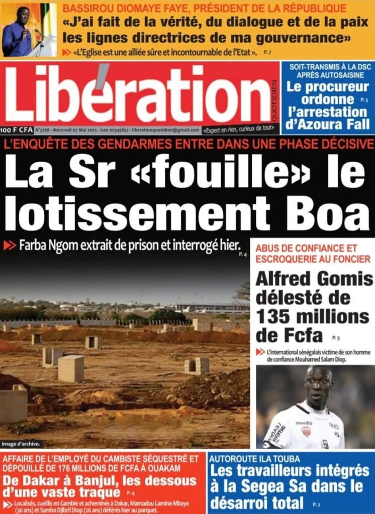 🇸🇳 Les gros titres du jour au Sénégal : Mercredi 07 Mai 2025 3 FB IMG 1746594365324