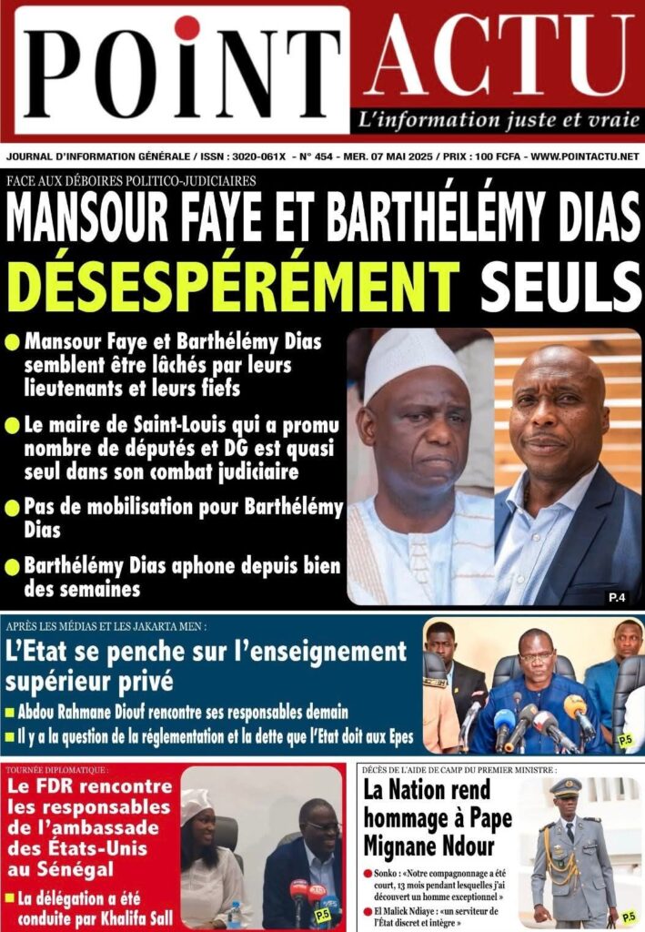 🇸🇳 Les gros titres du jour au Sénégal : Mercredi 07 Mai 2025 13 FB IMG 1746594374542