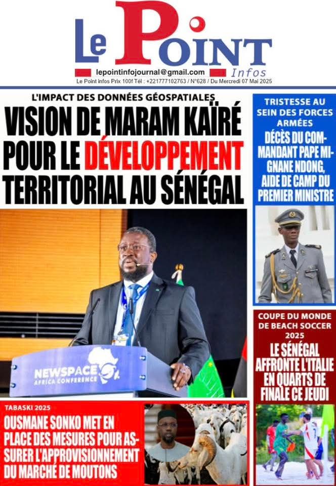 🇸🇳 Les gros titres du jour au Sénégal : Mercredi 07 Mai 2025 12 FB IMG 1746594376296