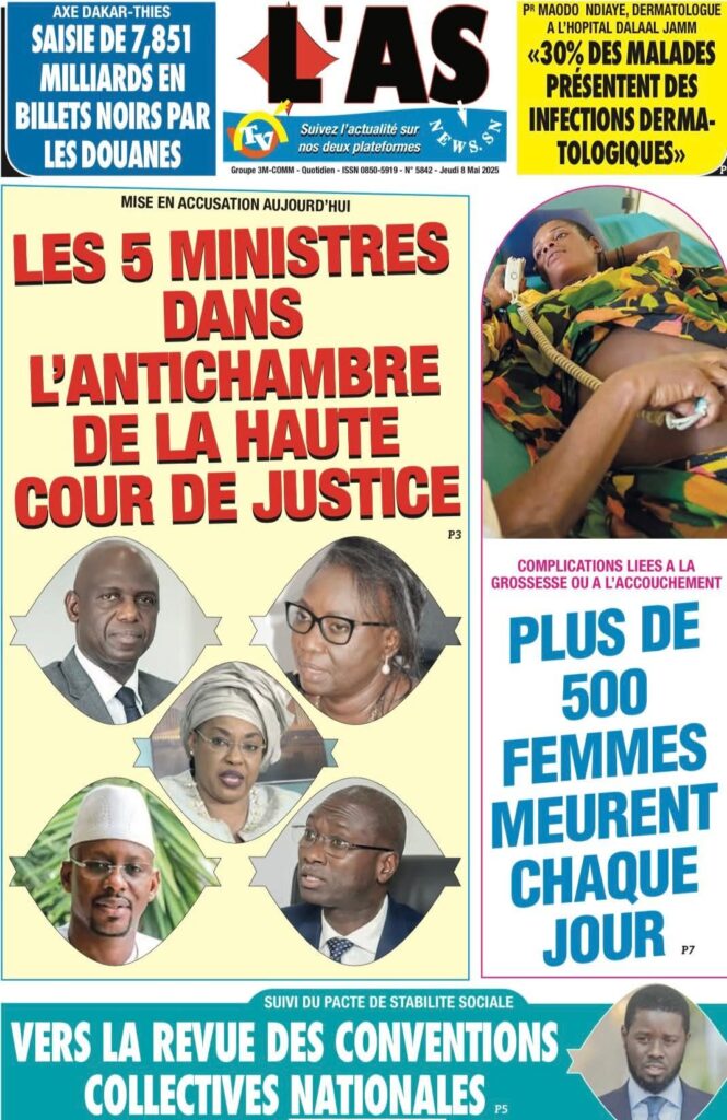 🇸🇳 Les gros titres du jour au Sénégal : Jeudi 08 Mai 2025 11 FB IMG 1746680705405