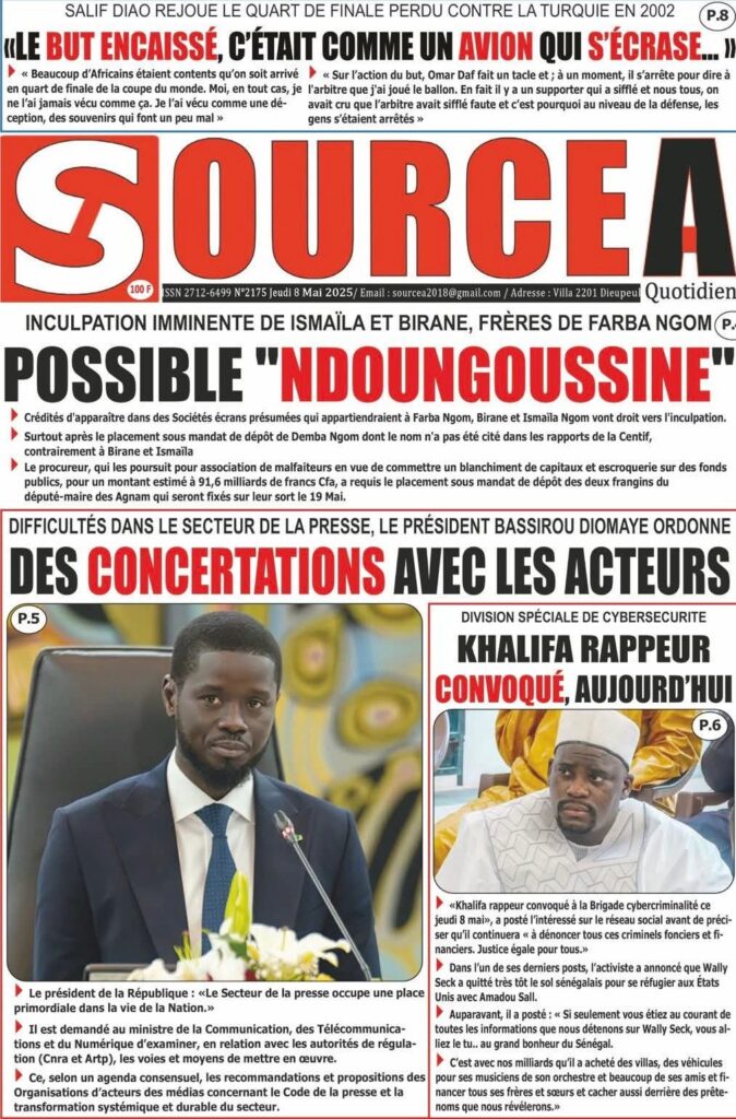 🇸🇳 Les gros titres du jour au Sénégal : Jeudi 08 Mai 2025 16 FB IMG 1746680714657