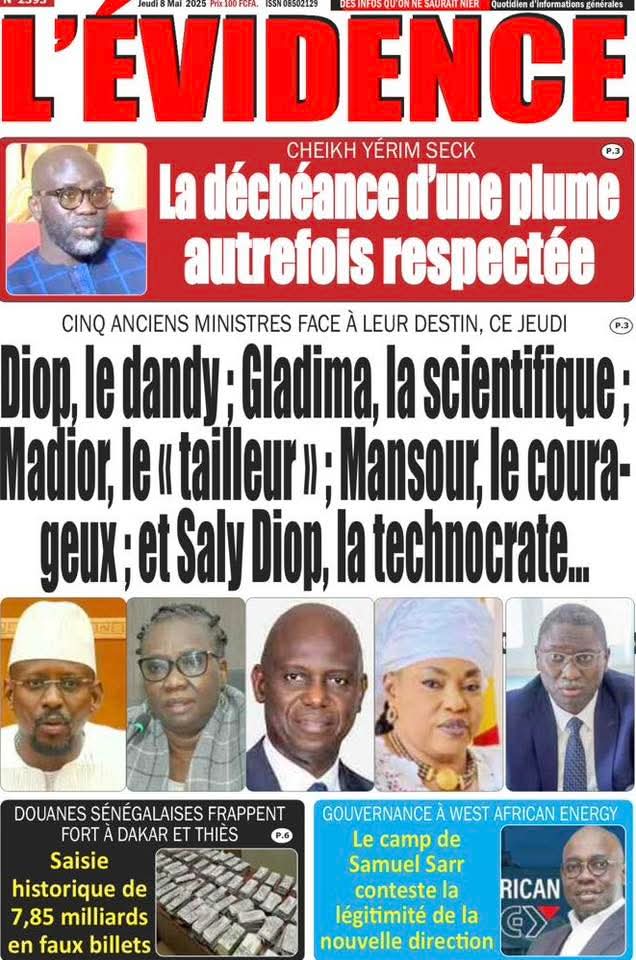 🇸🇳 Les gros titres du jour au Sénégal : Jeudi 08 Mai 2025 19 FB IMG 1746680719897