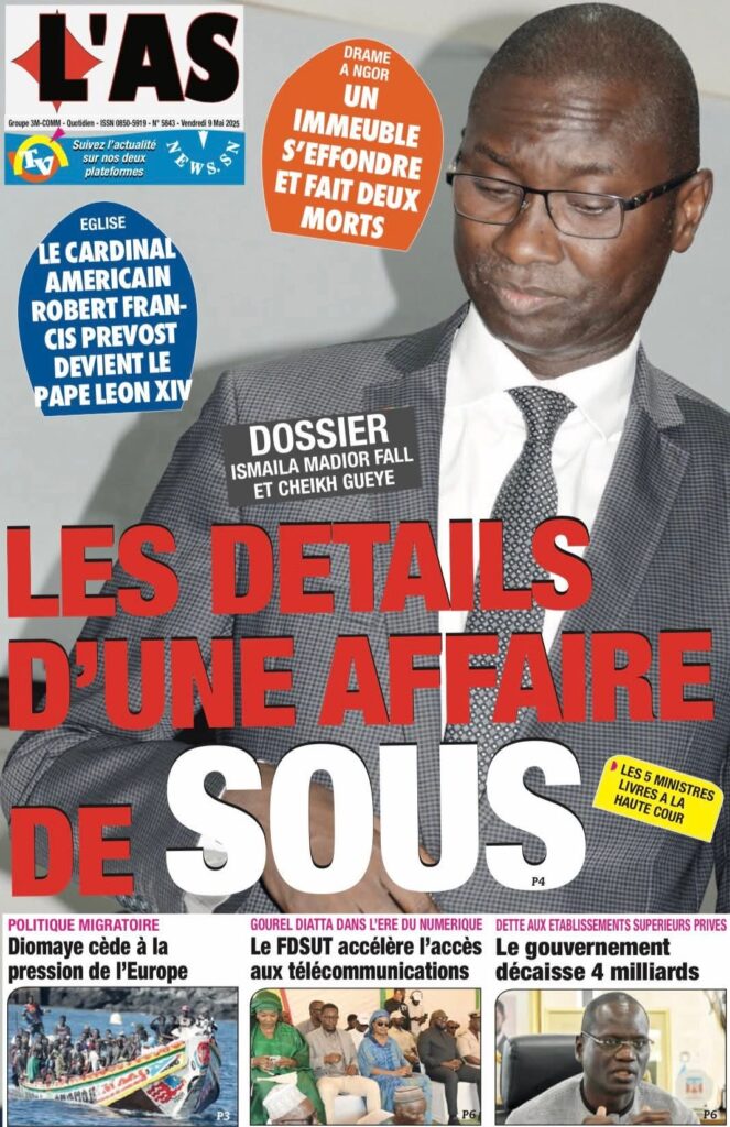 🇸🇳 Les gros titres du jour au Sénégal : Vendredi 09 Mai 2025 9 FB IMG 1746769433823 1