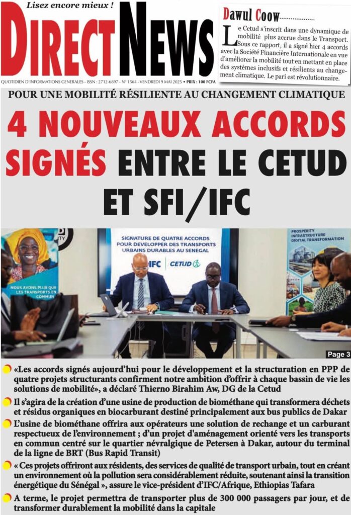 🇸🇳 Les gros titres du jour au Sénégal : Vendredi 09 Mai 2025 12 FB IMG 1746769439920 1