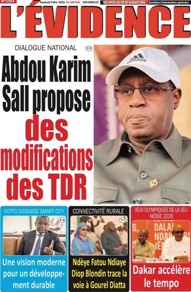 🇸🇳 Les gros titres du jour au Sénégal : Vendredi 09 Mai 2025 18 FB IMG 1746769451004
