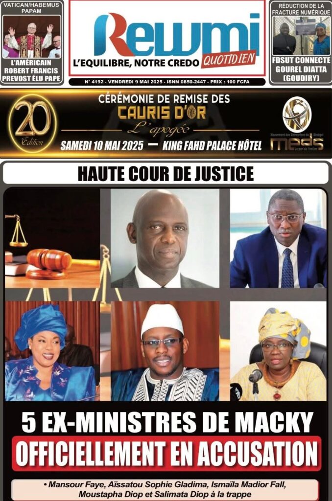 🇸🇳 Les gros titres du jour au Sénégal : Vendredi 09 Mai 2025 17 FB IMG 1746769453874 1