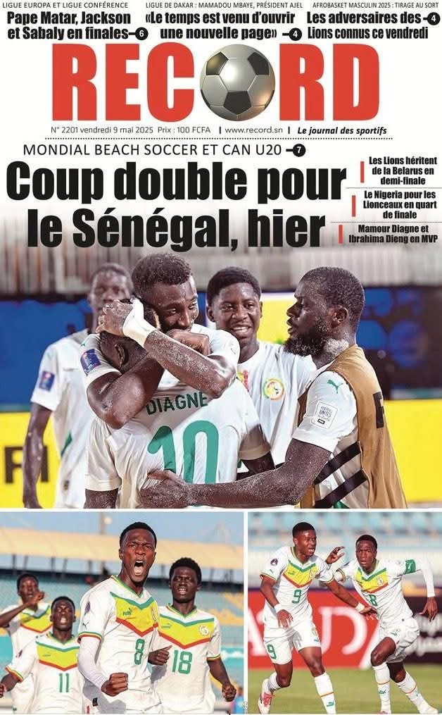 🇸🇳 Les gros titres du jour au Sénégal : Vendredi 09 Mai 2025 24 FB IMG 1746769463611 1