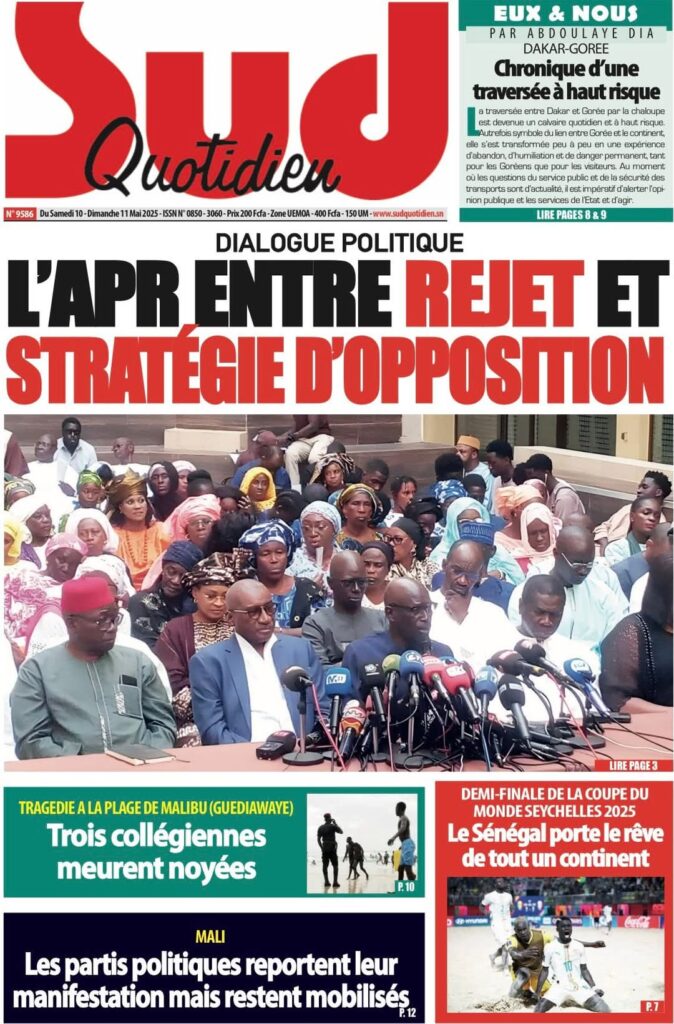 🇸🇳 Les gros titres du jour au Sénégal : Samedi 10 Mai 2025 7 FB IMG 1746855492470 1