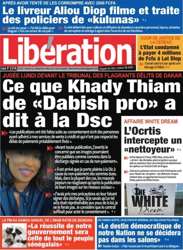 🇸🇳 Les gros titres du jour au Sénégal : Samedi 10 Mai 2025 9 FB IMG 1746855499439