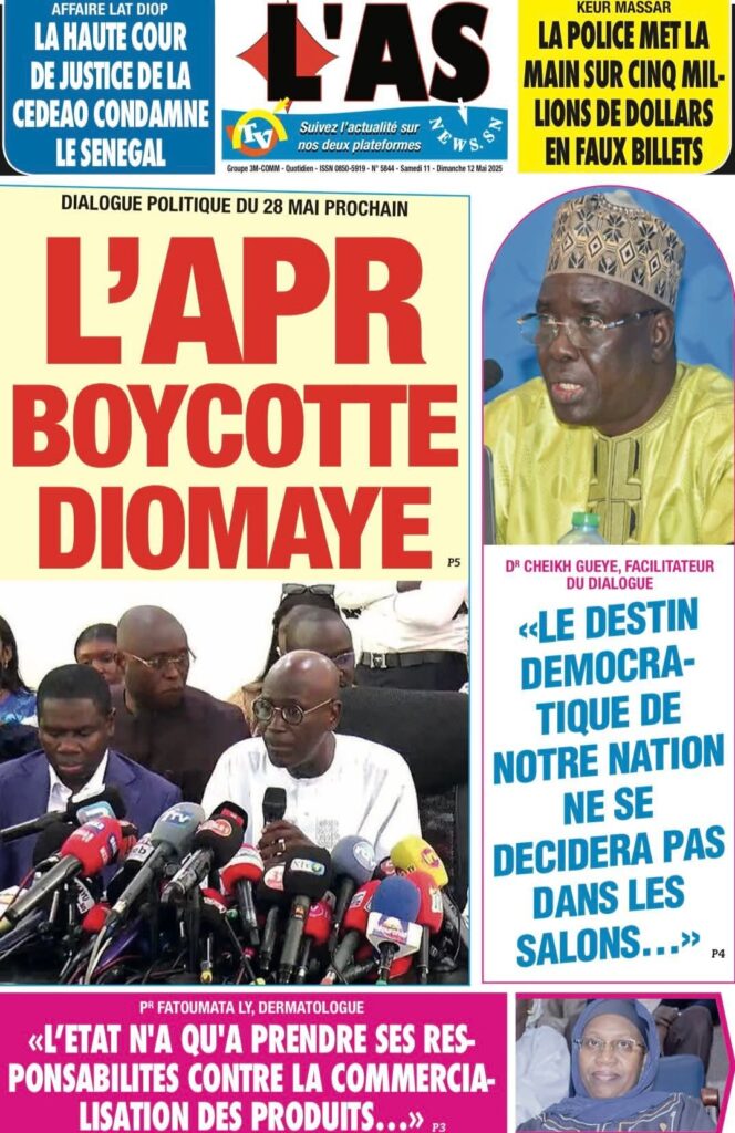 🇸🇳 Les gros titres du jour au Sénégal : Samedi 10 Mai 2025 13 FB IMG 1746855503981