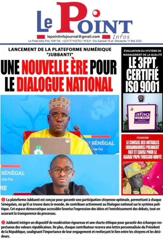 🇸🇳 Les gros titres du jour au Sénégal : Samedi 10 Mai 2025 15 FB IMG 1746855512506