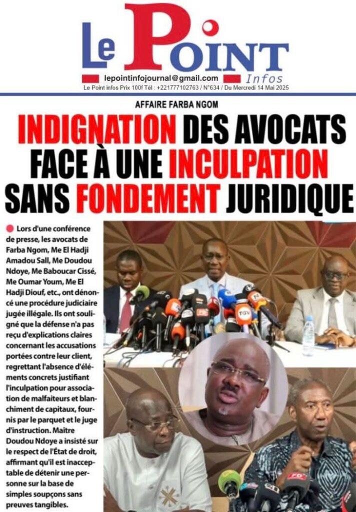 🇸🇳 Les gros titres du jour au Sénégal : Mercredi 14 Mai 2025 17 FB IMG 1747202727289