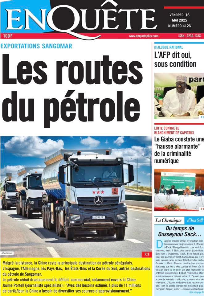 🇸🇳 Les gros titres du jour au Sénégal : Vendredi 16 Mai 2025 4 FB IMG 1747368509133 1