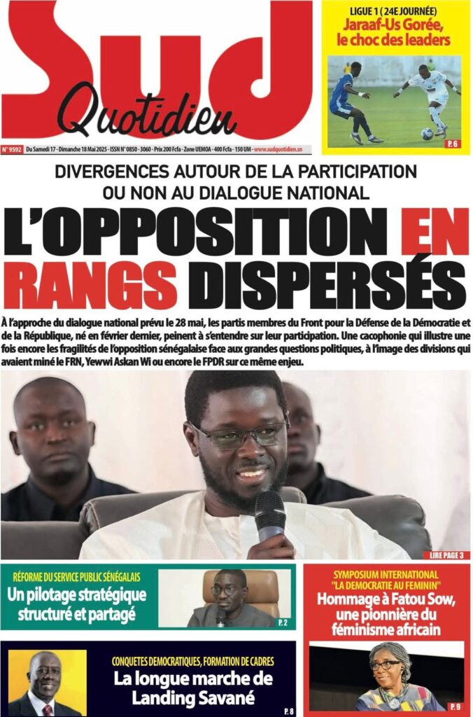 🇸🇳 Les gros titres du jour au Sénégal : Samedi 17 Mai 2025 5 FB IMG 1747458363671