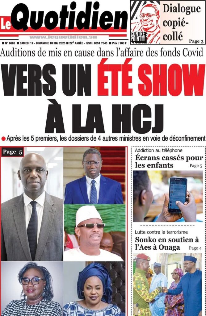 🇸🇳 Les gros titres du jour au Sénégal : Samedi 17 Mai 2025 9 FB IMG 1747458367368