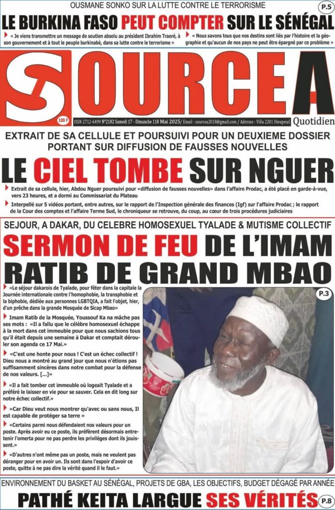 🇸🇳 Les gros titres du jour au Sénégal : Samedi 17 Mai 2025 11 FB IMG 1747458376408