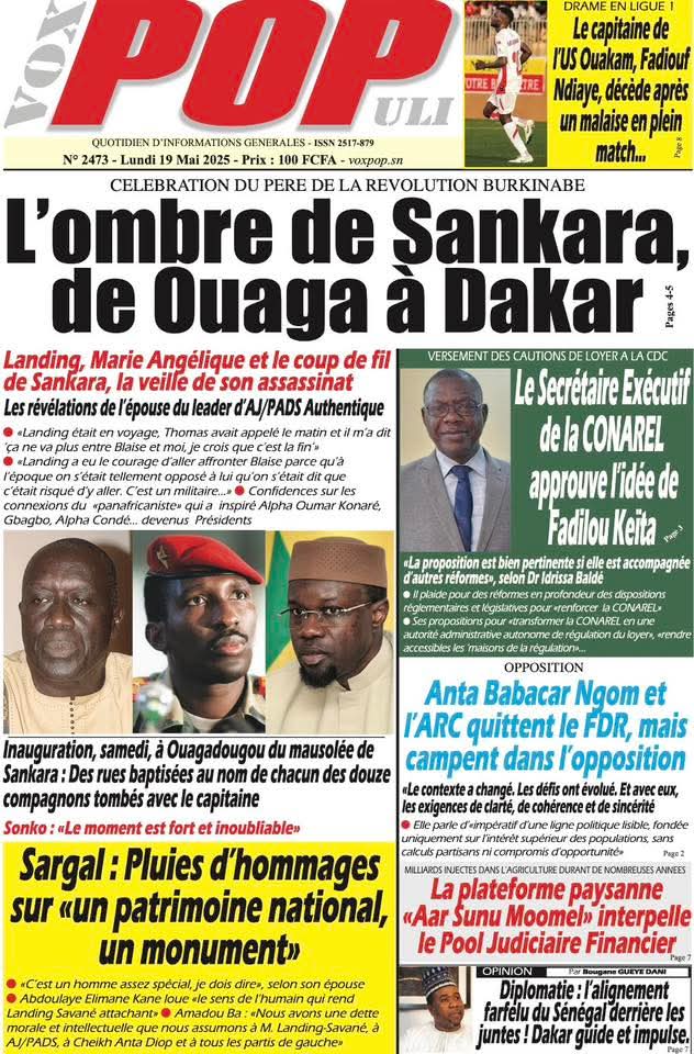 🇸🇳 Les gros titres du jour au Sénégal : Lundi 19 Mai 2025 4 FB IMG 1747638348093