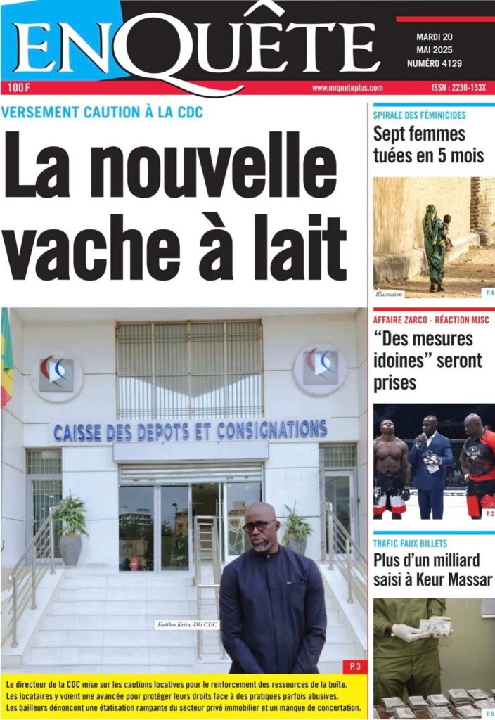 🇸🇳 Les gros titres du jour au Sénégal : Mardi 20 Mai 2025 10 FB IMG 1747717570807