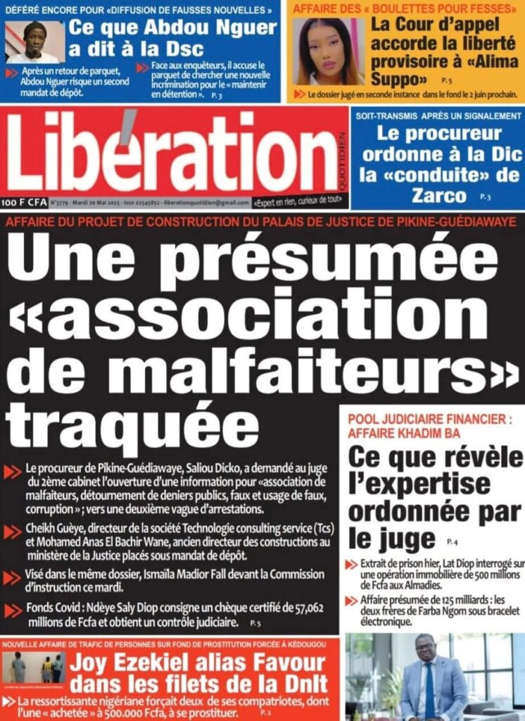 🇸🇳 Les gros titres du jour au Sénégal : Mardi 20 Mai 2025 14 FB IMG 1747717581304