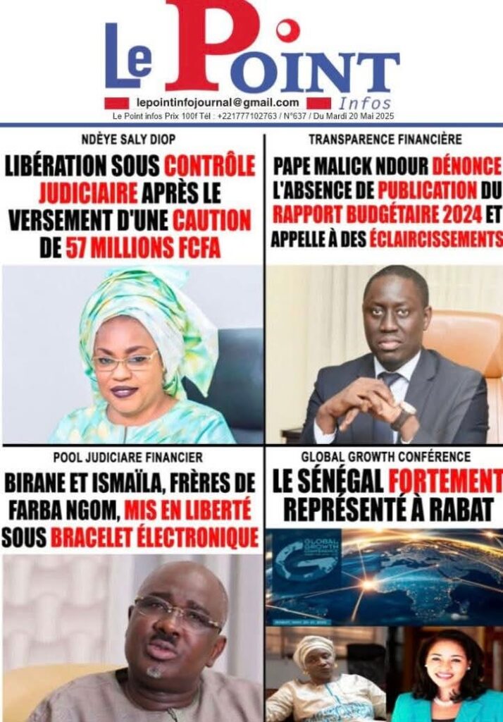 🇸🇳 Les gros titres du jour au Sénégal : Mardi 20 Mai 2025 19 FB IMG 1747717585018