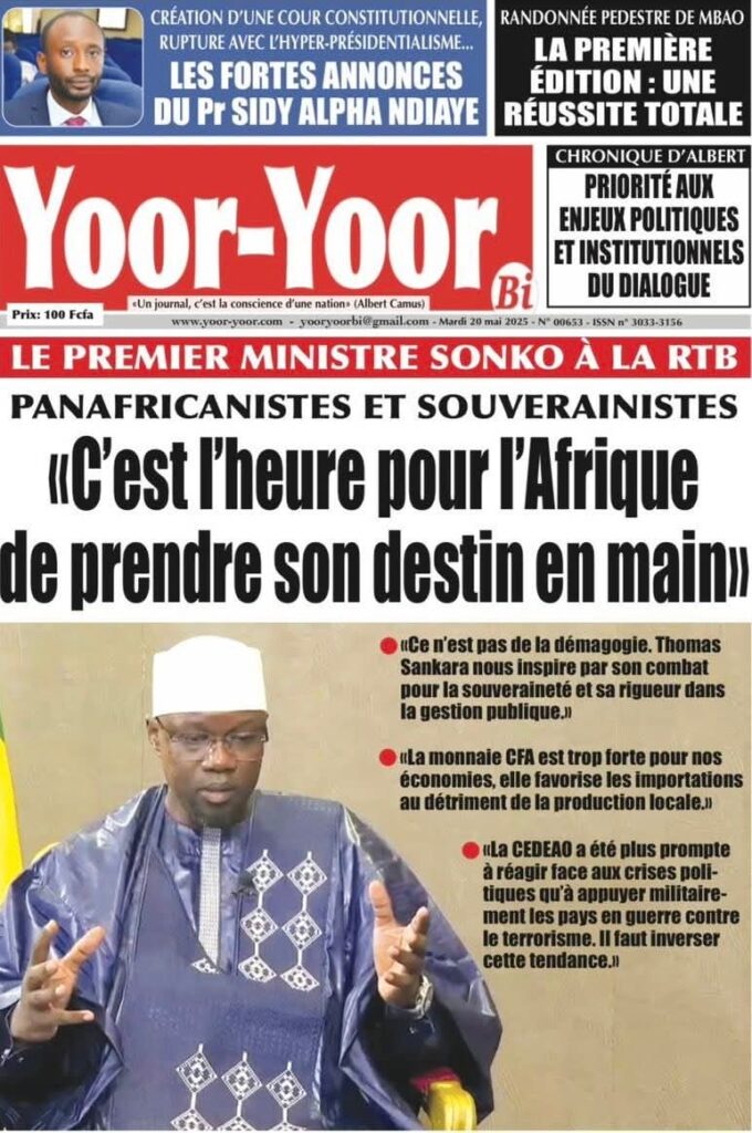 🇸🇳 Les gros titres du jour au Sénégal : Mardi 20 Mai 2025 17 FB IMG 1747717588539