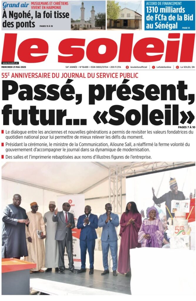 🇸🇳 Les gros titres du jour au Sénégal : Mercredi 21 Mai 2025 3 FB IMG 1747805285007