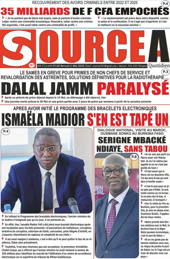 🇸🇳 Les gros titres du jour au Sénégal : Mercredi 21 Mai 2025 12 FB IMG 1747805303827