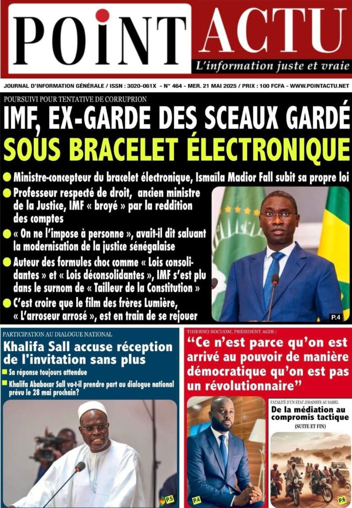 🇸🇳 Les gros titres du jour au Sénégal : Mercredi 21 Mai 2025 14 FB IMG 1747805309134
