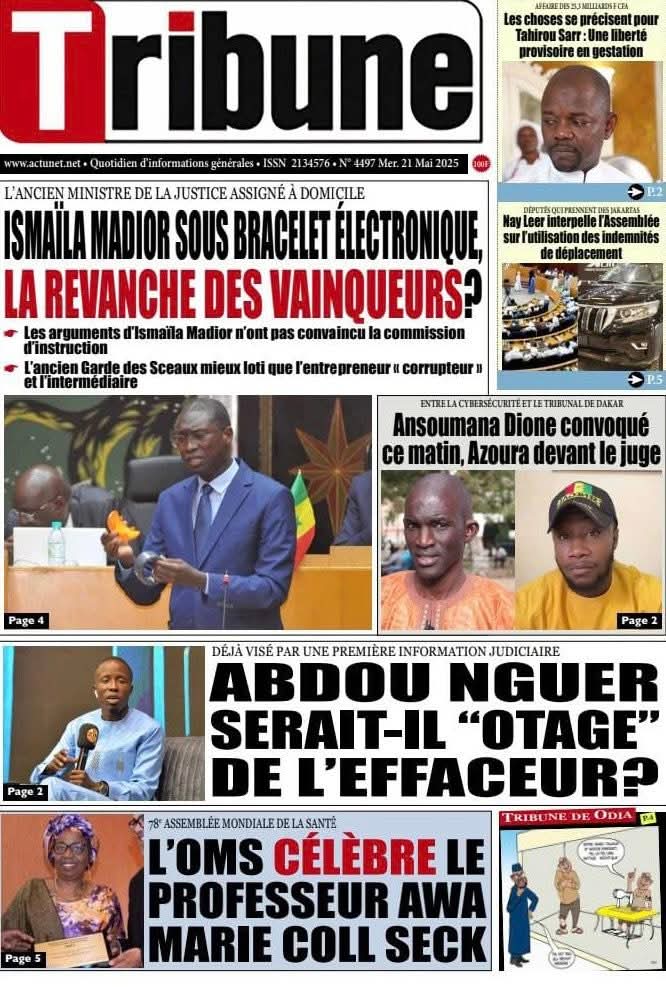 🇸🇳 Les gros titres du jour au Sénégal : Mercredi 21 Mai 2025 15 FB IMG 1747805310886