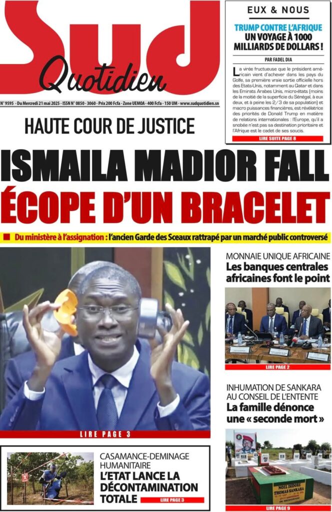 🇸🇳 Les gros titres du jour au Sénégal : Mercredi 21 Mai 2025 16 FB IMG 1747805321467