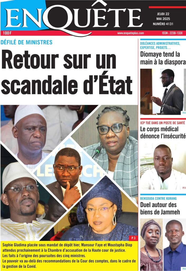 🇸🇳 Les gros titres du jour au Sénégal : Jeudi 22 Mai 2025 7 FB IMG 1747892088259